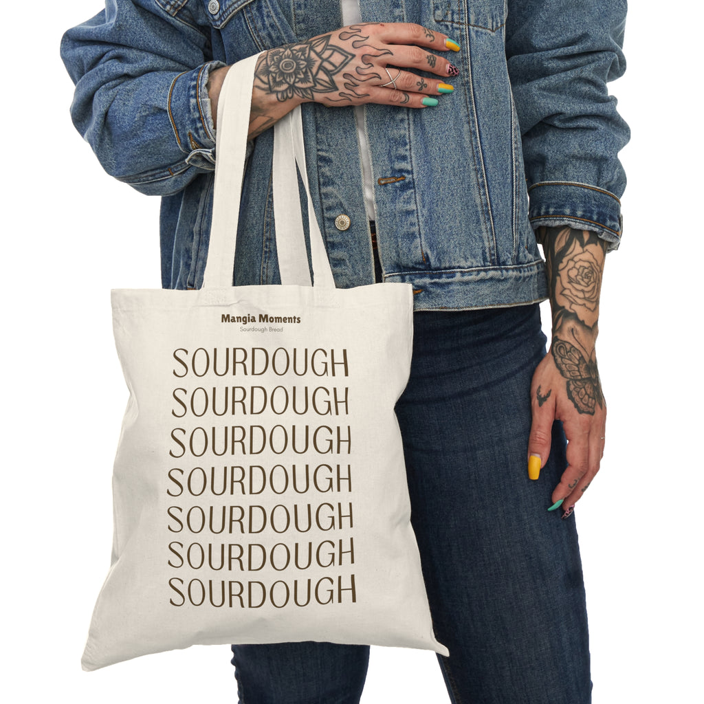 Sourdough Repeat Natural Tote | Bakery Bread Shopper Bag