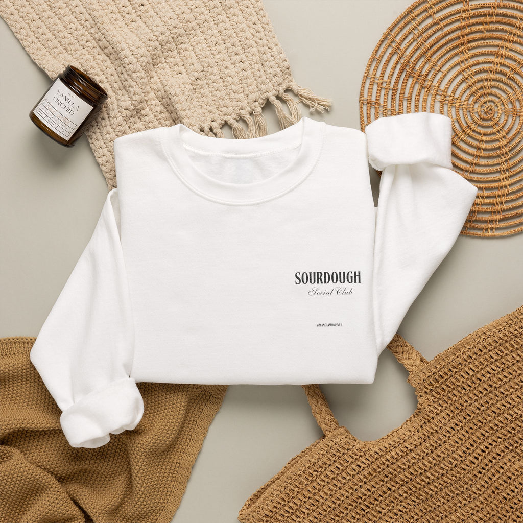 Sourdough Social Club  Logo Crewneck Sweatshirt