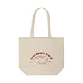 Sourdough Bread Illustration Canvas Tote | Bakery Farmer Market Grocery Bag