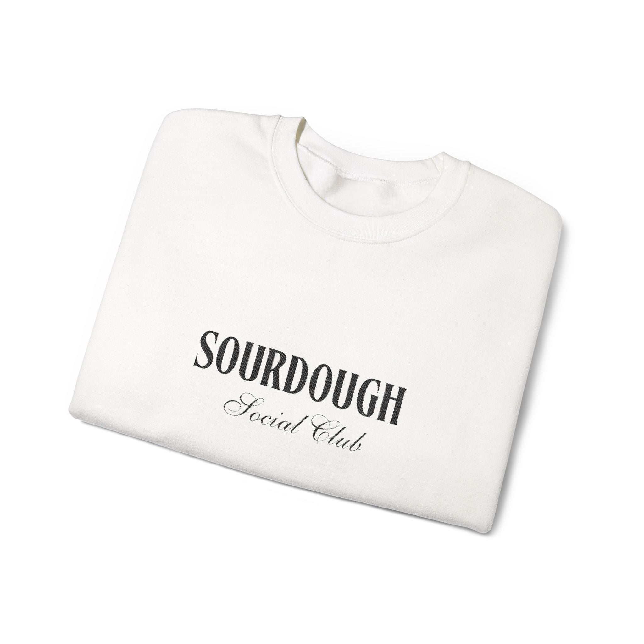 Sourdough Social Club Sweatshirt | Bakery Logo Crewneck