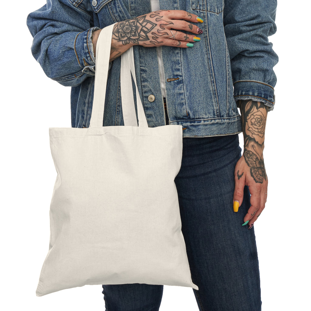 Sourdough Repeat Pattern Tote Bag | Natural Canvas Baking Market Tote